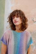 Knitting set Top PARADISE with knitting instructions in...