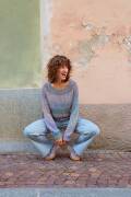 Strickset Top Down Pullover Lang Yarns PARADISE mit Anleitung in garnwelt-Box M