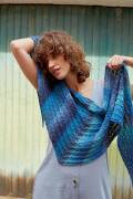 Strickset Dreiecktuch Lang Yarns PARADISE mit Anleitung in garnwelt-Box