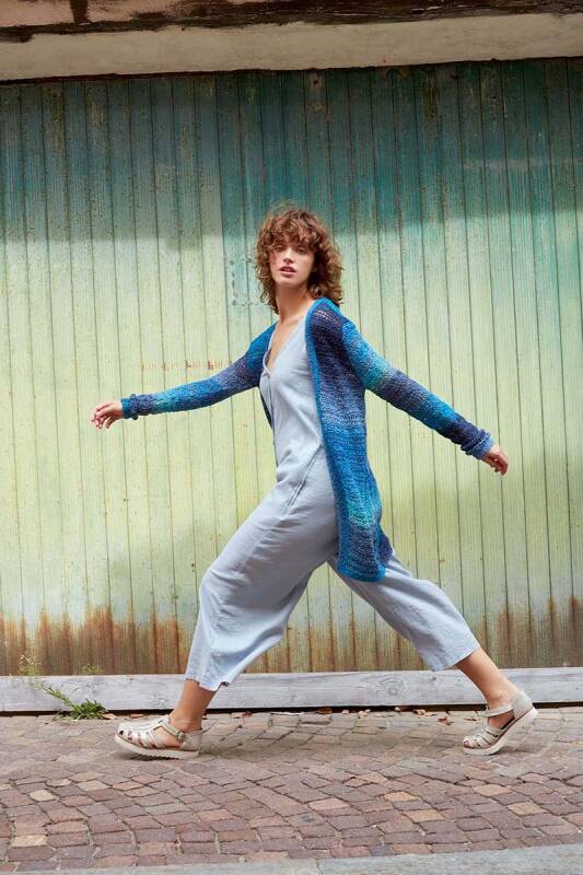 Strickset Jacke PARADISE mit Anleitung in garnwelt-Box in Gre L-XL