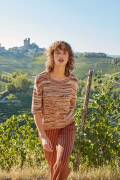 Knitting set Sweater  with knitting instructions in garnwelt box in size S-M