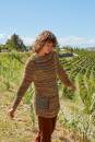 Knitting set Raglan sweater  with knitting instructions in garnwelt box
