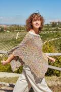 Strickset Cape Lang Yarns TROPICAL mit Anleitung in garnwelt-Box S-M