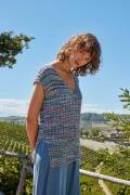 Knitting set Vest  with knitting instructions in garnwelt...