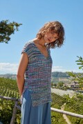 Strickset Pullunder Lang Yarns TROPICAL mit Anleitung in garnwelt-Box M