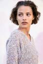 Knitting set Short-sleeved sweater  with knitting instructions in garnwelt box in size S-M