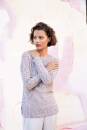 Strickset Pullover Lang Yarns CELESTE mit Anleitung in garnwelt-Box