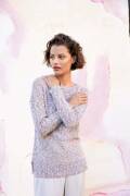 Strickset Pullover Lang Yarns CELESTE mit Anleitung in garnwelt-Box S