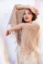 Strickset Weiter Pullunder Lang Yarns CELESTE mit Anleitung in garnwelt-Box S-M