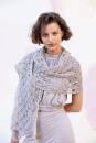 Strickset Schultertuch Lang Yarns CELESTE mit Anleitung in garnwelt-Box ca 60 x 164 cm