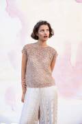 Knitting set Top  with knitting instructions in garnwelt box in size S-M