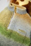 Knitting set Zip neck sweater MERINO 120 DÉGRADÉ with knitting instructions in garnwelt box in size 98-104