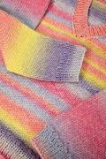 Strickset Pullover Lang Yarns Merino  Dégradé mit Anleitung in garnwelt-Box 98-104