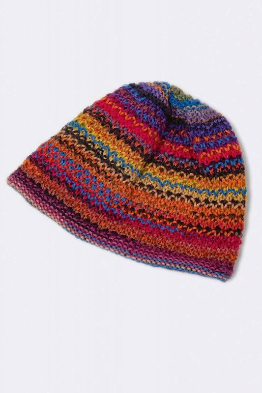 Knitting set Baby hat MERINO 200 BEBE COLOR with knitting instructions in garnwelt box