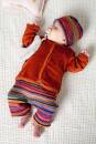 Strickset Hose Lang Yarns MERINO  BEBE COLOR mit Anleitung in garnwelt-Box 68