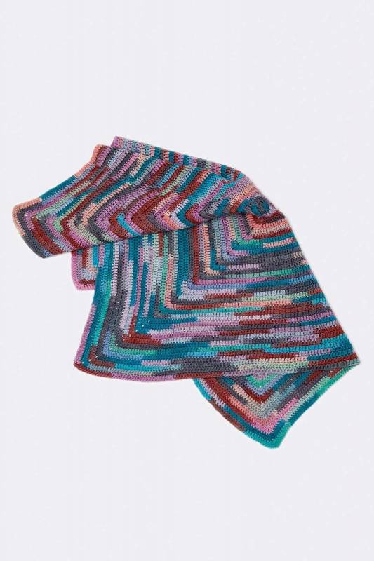 Knitting set Baby blanket MERINO 200 BEBE COLOR with knitting instructions in garnwelt box
