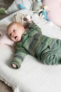 Knitting set Cardigan MERINO 200 BEBE COLOR with knitting...