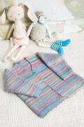 Knitting set Cardigan MERINO 200 BEBE COLOR with knitting...