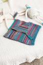 Strickset Poncho Lang Yarns MERINO  BEBE COLOR mit Anleitung in garnwelt-Box 62