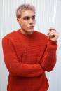 Strickset Herrenpullover Lang Yarns MERINO  mit Anleitung in garnwelt-Box S