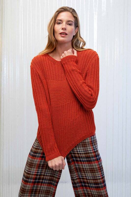 Strickset Damenpullover MERINO 120 mit Anleitung in garnwelt-Box in Gre L