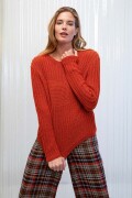 Strickset Damenpullover Lang Yarns MERINO  mit Anleitung in garnwelt-Box L