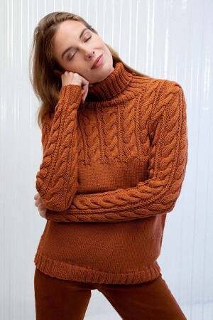 Strickset Pullover Lang Yarns MERINO+ mit Anleitung in garnwelt-Box S