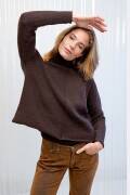 Knitting set Sweater  with knitting instructions in garnwelt box in size S-M