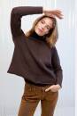 Knitting set Sweater  with knitting instructions in garnwelt box in size S-M