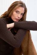 Knitting set Cardigan  with knitting instructions in garnwelt box in size S