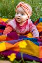 Strickset Pullover Top Down Lang Yarns BABY COTTON COLOR mit Anleitung in garnwelt-Box