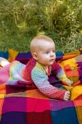 Strickset Jacke Lang Yarns BABY COTTON COLOR mit Anleitung in garnwelt-Box 62