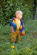 Strickset Decke Lang Yarns BABY COTTON COLOR mit...