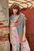 Strickset Dreiecktuch Lang Yarns LINELLO mit Anleitung in garnwelt-Box ca 85 x 190 cm