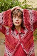 Strickset Jacke Lang Yarns LINELLO mit Anleitung in garnwelt-Box S