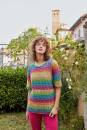 Strickset Kurzarmpullover Lang Yarns LINELLO mit Anleitung in garnwelt-Box S