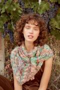 Knitting set Triangular shawl  with knitting instructions...