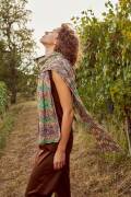 Knitting set Scarf  with knitting instructions in garnwelt box in size ca 32 x 188 cm