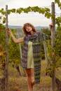 Knitting set Scarf  with knitting instructions in garnwelt box in size ca 32 x 188 cm