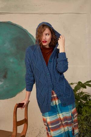 Knitting instructions Hooded jacket 278_27 LANGYARNS YAK as download