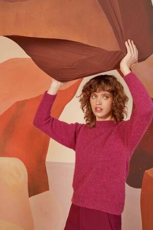 Knitting instructions Top down sweater 278_59 LANGYARNS MALOU LIGHT as download