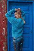 Strickanleitung Sweater WAD-011-22 WOOLADDICTS HONESTY SHOW COURAGE als download