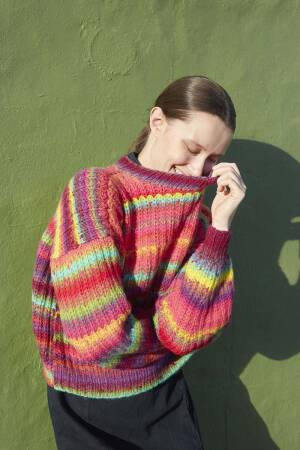 Strickanleitung Sweater WAD-011-31 WOOLADDICTS MYSTERY GLOW UP als download