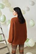 Strickset Pullover Top Down Lang Yarns LACE GITTE mit Anleitung in garnwelt-Box