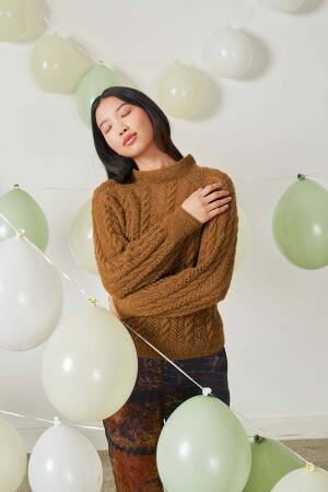 Strickset Pullover Lang Yarns ZEN ANNABEL mit Anleitung in garnwelt-Box