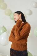 Strickset Pullover Lang Yarns ZEN ANNABEL mit Anleitung in garnwelt-Box S