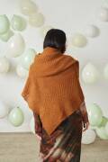 Strickset Dreiecktuch Lang Yarns ZEN ISABEL mit Anleitung in garnwelt-Box ca 90 x 215 cm