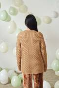 Knitting set Sweater REGINA with knitting instructions in garnwelt box