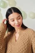 Knitting set Sweater REGINA with knitting instructions in garnwelt box in size S-M