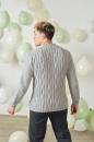 Strickset Pullover LAMBSWOOL mit Anleitung in garnwelt-Box